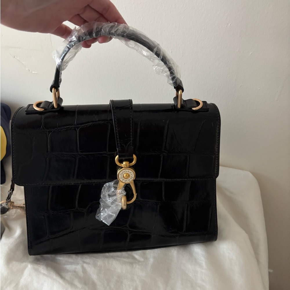 Dooney & Bourke Crocodile Embossed Leather Bag